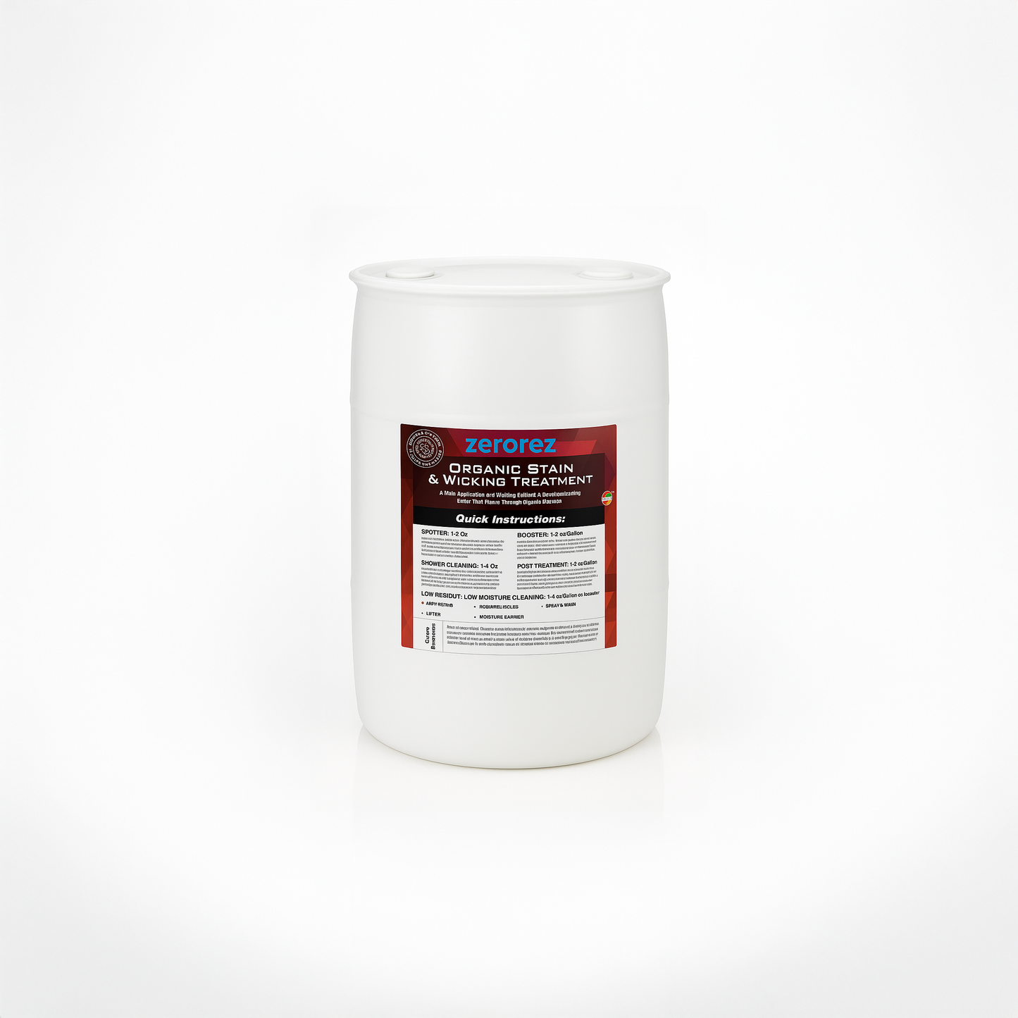 Organic Stain & Wicking Treatment