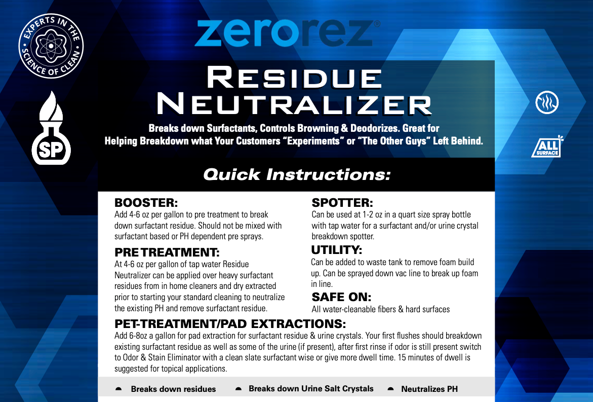 Residue Neutralizer