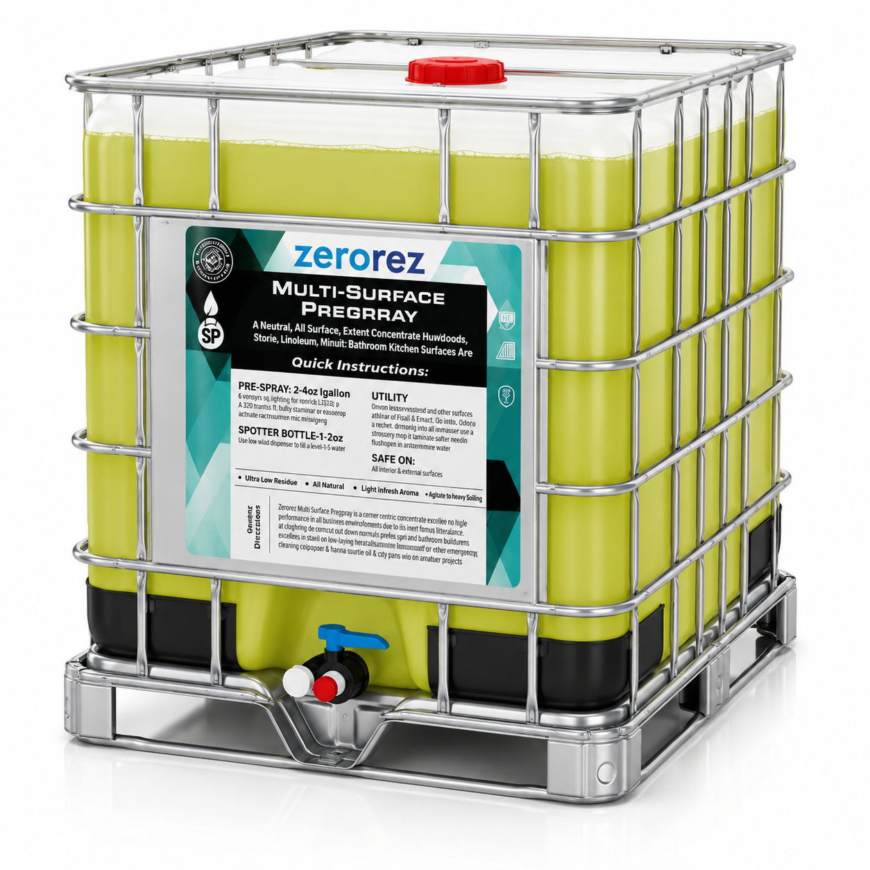 Multi-Surface Prespray