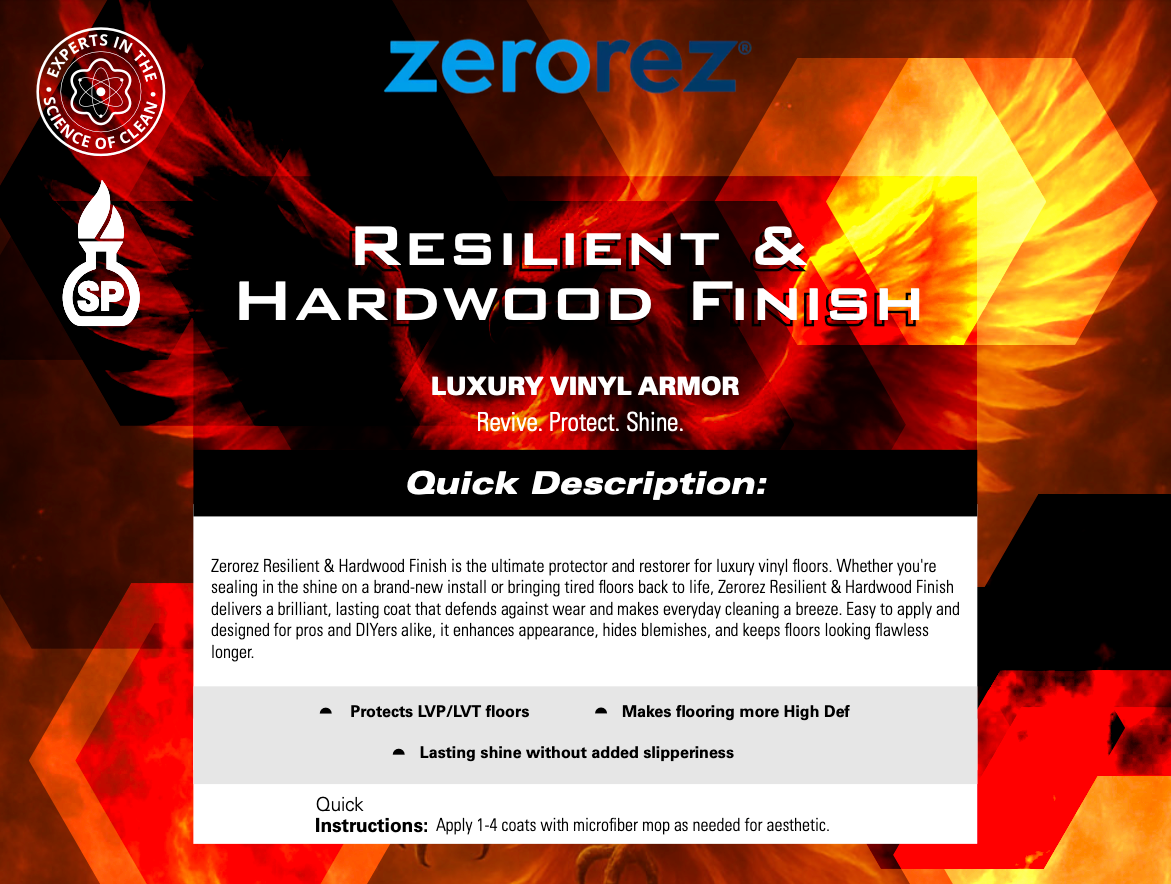Resilient & Hardwood Finish